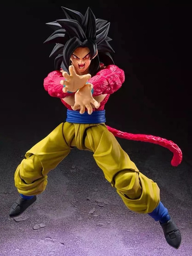 Brinquedo De Ação Shf Son Goku Dragon Ball Z Super Saiyan 4
