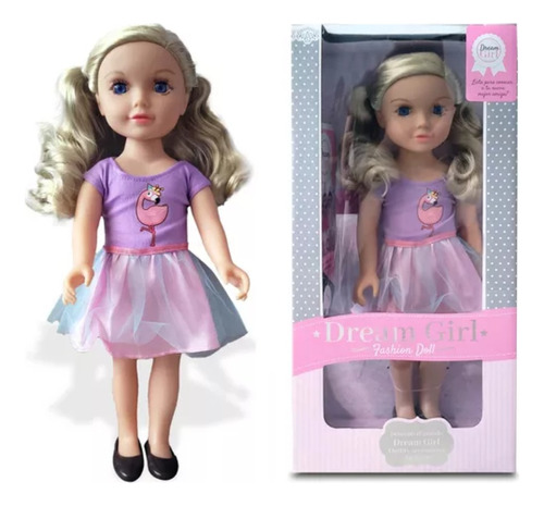 Muñeca Dream Girls Fashion Doll 45cm Juguetech