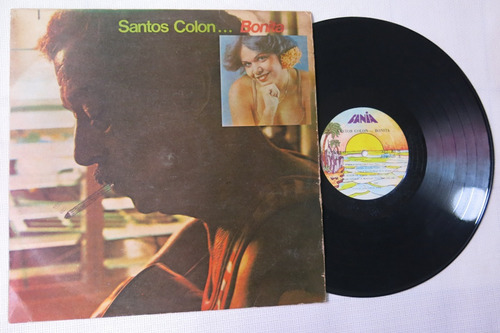 Vinyl Vinilo Lp Acetato Santos Colon Bonita Tropical 