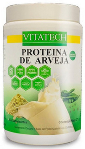 Proteína De Arvejas Para Veganos Y Vegetarianos Sin Azúcar