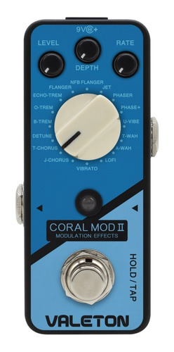 Pedal Valeton Crl-8 Coral Mod Ii Digital Modulation