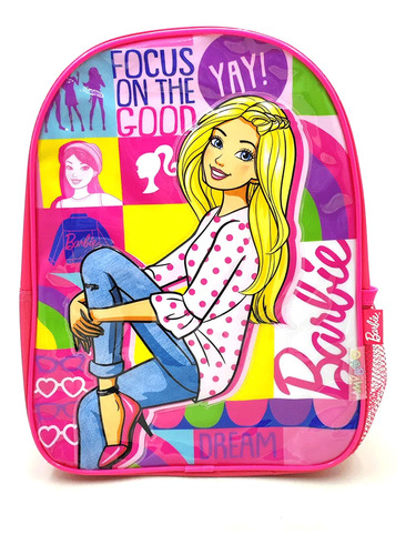 Mochila Escolar Barbie Con Rueditas Infantil Wabro