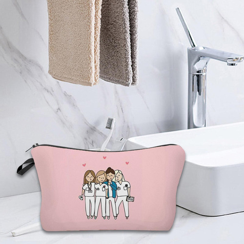 Js 2 Bolsa De Cosméticos Monedero Neceser Para Cepillos