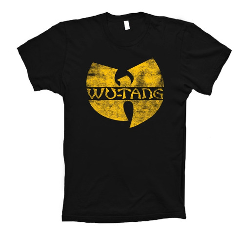 Wu Tang Clan Playera Efecto Retro Rap Hip Hop Para Hombre