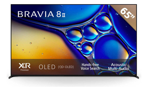 Tv Sony Bravia 8 Ii Oled 4k, Dolby Vision & Atmos K-65xr80m2