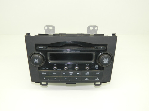 Radio Som Toca Cd Honda Crv 08 A 11 39100swac004 Original