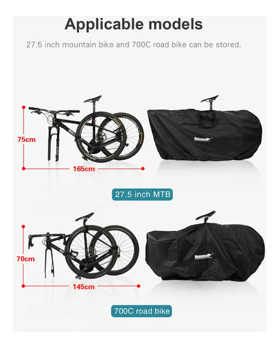 Sq Bolsa De Transporte Para Bicicleta De Viaje, Bicicleta