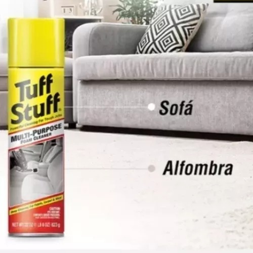 Limpiador En Espuma Tela, Alfombra, Vinilo 623gr