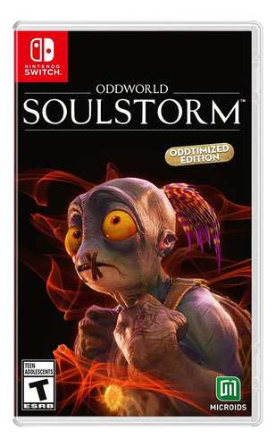 Jogo Oddworld Soulstorm Oddtimized Edition Switch Fisica