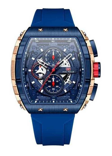 Reloj Deportivo Azul Para Hombre 