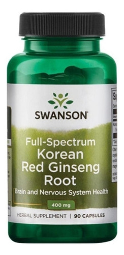 Ginseng Koreano 400mg   