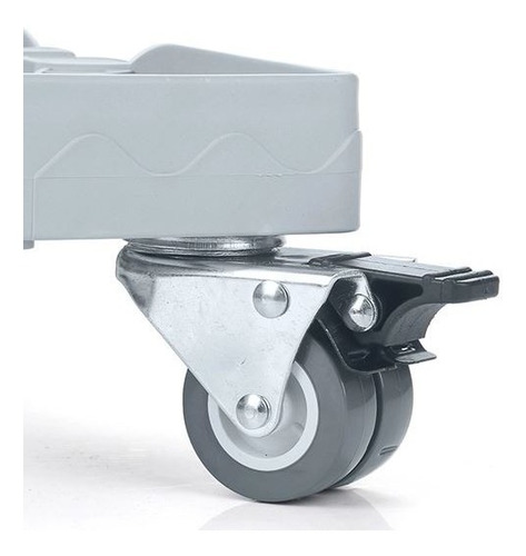 Imagen 6 de 10 de Base Soporte Nevera/lavadora Pvc+inoxidable