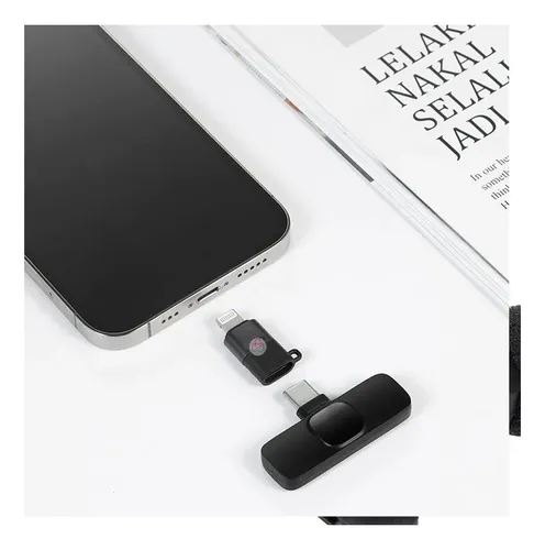 Micrófono K8 Inalámbrico Recargable Celular iPhone-tipo C