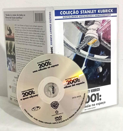 Dvd 2001: Uma Odisséia No Espaço 1968-novo-original