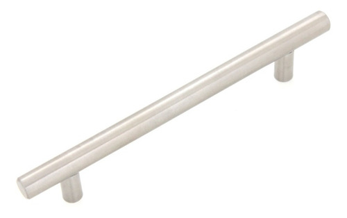 Puxador Porta De Armário Em Aço Inox 288mm Modelo Mini Tube Cor Polido