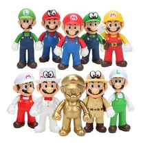 Comprar 1 Muñeco Figura Mario Bros Luigui Mario Odyssey Yoshi Bowser