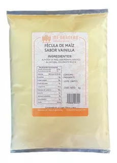 Fécula De Maíz Atole Sabor Vainilla 10 Kg A Granel