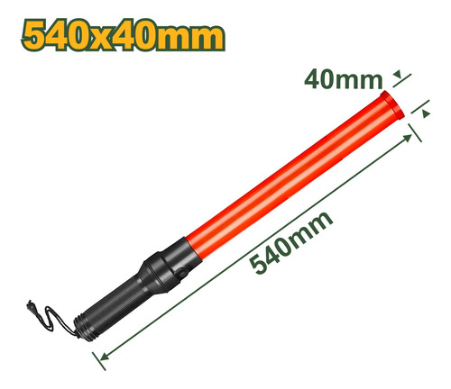 Vara Luminosa De Transito 540x40mm Jadever Jdyj3a54