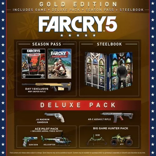 Fabricante acortar retirarse Far Cry 5 Gold Edition Para Ps4 Nuevo (en D3 Gamers) | D3GAMERS