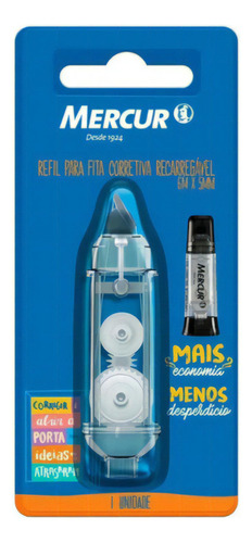 Refil Para Fita Corretiva Recarregavel 6mx5mm 12un - Mercur