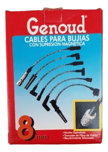Cables Bujia Genoud Fiesta/focus 1.2/1.4/1.6 16v.00/m4-pin