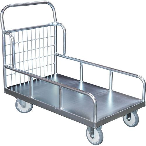 Imagem 1 de 2 de Carro Plataforma 60x100 Cm Em Chapa Aço Com Abas Carga 300kg
