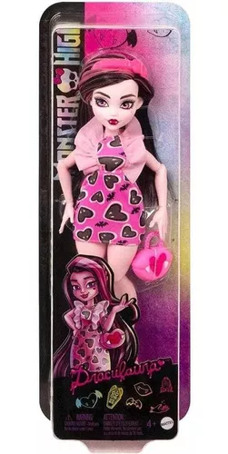 Boneca Monster High Draculaura Mattel HKY74 Pronta Entrega