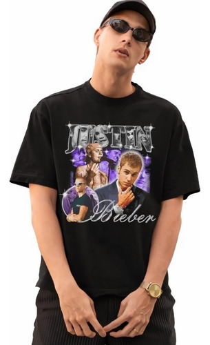 Camiseta Justin Bieber Plus Size Top Cantor Personalizada