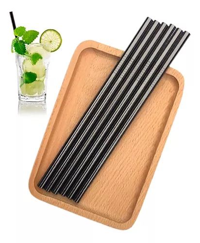 Pack 10 pajitas reutilizables - inox – Tequila Sunset