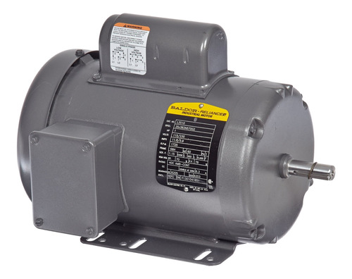 Baldor L3510 Motor Ac Uso General Monofasico Marco 56h 5