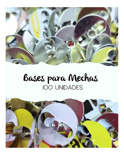 Bases Para Mechas De Velas Paquete De 100