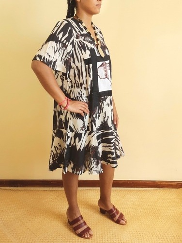 Imagem 2 de 5 de Vestido Viscose Curto Paula