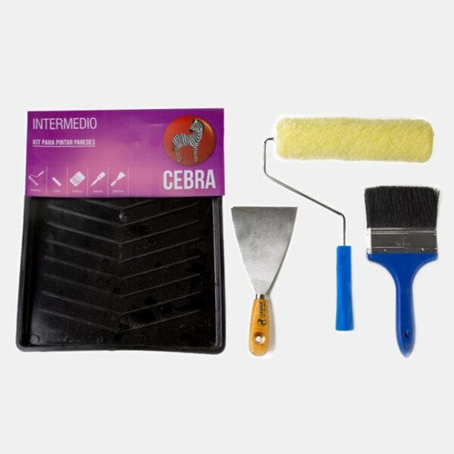 Cebra Kit Intermedio Para Pintar