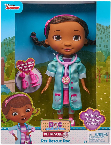 Muñeca Doctora Mcstuffins Hospital Doll Doctora 