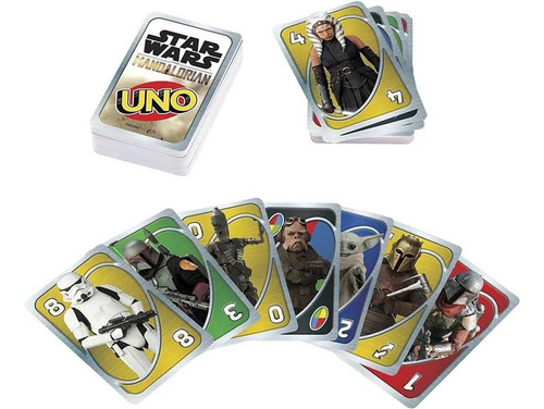 Jogo De Cartas Uno Star Wars Mandalorian - Mattel