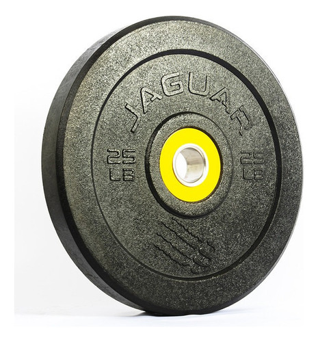 Par De Discos Bumper Jaguar Caucho 25 Lbs Crossfit Gym