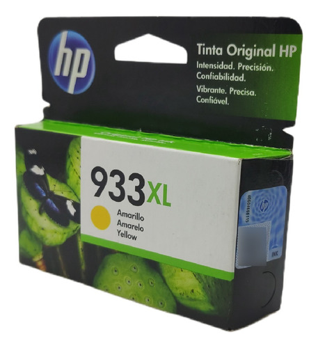 Cartucho de tinta amarilla HP 933xl de 8,5 ml