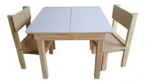 Comprar Mesa Pizarra Marcador Con Tapa Doble Y 2 Sillas Infantiles