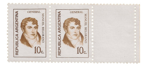 Argentina - Complemento Próceres - Año 1970 - Gj 1528 Cd)