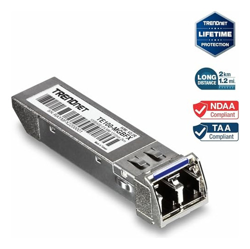 Módulo Trendnet Sfp A Rj45 100base-fx Multi-mode Lc,