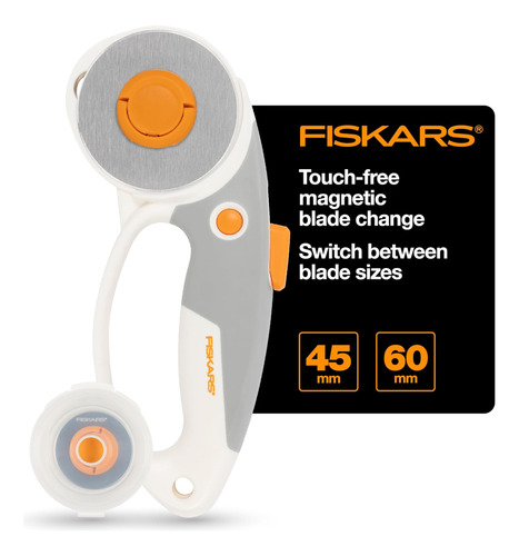 Cortador Giratorio Fiskars® Easy Change Duoloop (45 Mm)