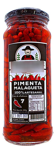 Pimenta Malagueta 300g 100% Artesanal Grau De Ardência 7