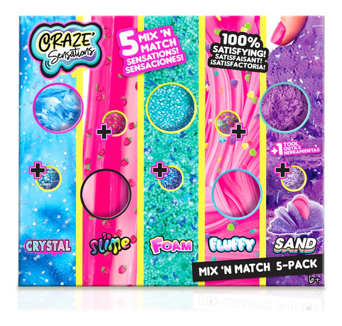 Imagen 2 de 5 de Canal Toys Asmr Mix'in Sesation 5 Pack