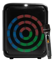Comprar Vorago KSP-350 Bocina Karaoke - Bluetooth 5.3, Iluminación RGB, Micrófono Inalámbrico, DSP, Modo TWS, 30W, USB, Micro SD, AUX, Radio FM, Portátil, Ideal para Fiestas y Karaoke