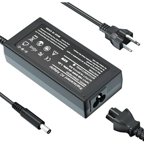 19v 3,34a 65w Replacement Dell Laptop Charger Round Tip Quic