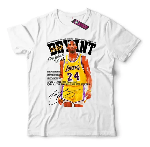 Remera Kobe Bryant Los Angeles Lakers Nba 24 Kb42 Dtg