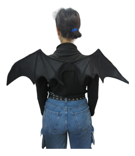 Alas De Murcielago Vampiro Disfraz Halloween