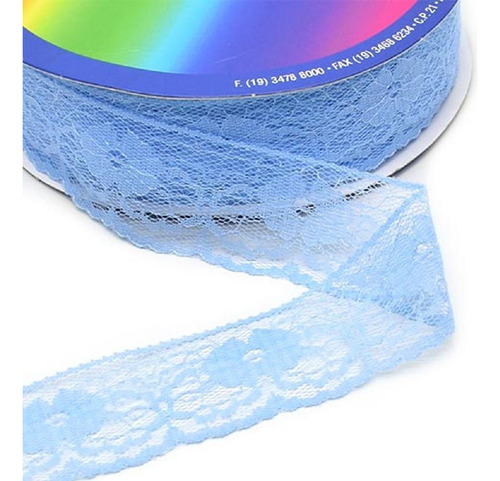 Renda De Nylon Najar 37mm - 50 Metros Cor 12