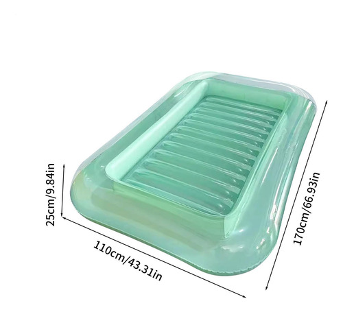 Flootador Tipo Colchoneta Para Piscina Flotadores De Natació