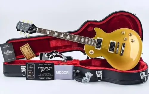 Gibson Epiphone Les Paul Slash Victoria Gold Com Hard Case